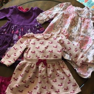 Bundle of 3 long sleeve dresses